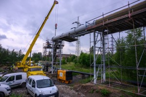 Rekonstrukce tepelného napáječe Litvínov úspěšně dokončena